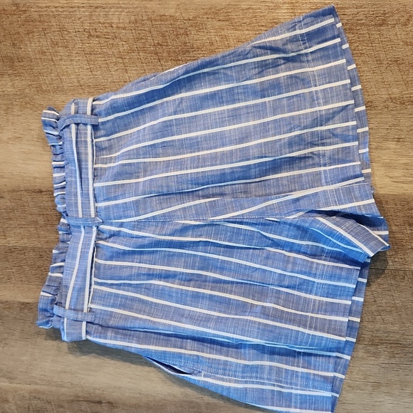 H&M -Blue Striped Women's Shorts- Size 2 - Picture 4 of 4